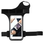 Running Sports Mobile Phone Wrist Bag, Specification:Under 5.5 inches(Black)