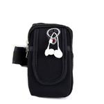 Running Mobile Phone Arm Bag Sports Mobile Phone Arm Sleeve(Black)