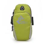 Ultra Light Sports Equipment Mobile Phone Arm Bag, Specification:Under 5.5 inches(Green)