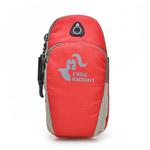 Ultra Light Sports Equipment Mobile Phone Arm Bag, Specification:Under 5.5 inches(Red)
