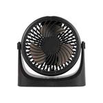 JD-Q1 Office Student Dormitory Mini Silent USB Fan(Black)