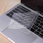 JRC 0.13mm Transparent TPU Laptop Keyboard Protective Film For MacBook Pro 15.4 inch A1707 & A1990 (with Touch Bar)