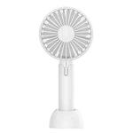 Desktop Portable Handheld Mini Silent Fan, Colour: X1  White