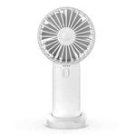 Desktop Portable Handheld Mini Silent Fan, Colour: X2 White