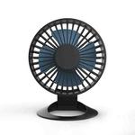 F2 Student USB Quiet Office Desktop Mini Fan, Colour: Black With Battery