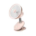 BP35 Clip 360-degree Rotating Student Dormitory Desktop Fan(Pink)