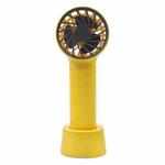 M2 Hand-Held Aromatherapy Fan 5 Gear High Wind Power(Yellow)