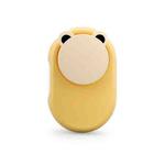 Q59 Mini Lazy Hanging Neck Fan Leafless Mute USB Portable Air Cooler(Yellow)