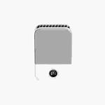 DQ205 Summer Mini Hanging Neck Fan USB Portable Student Silent High Wind Bladeless Fan(White)