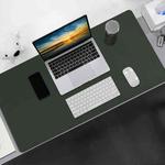 JRC 9045 Large Desktop Mouse Pad Waterproof Wear Resistant Double Mouse Pad, Size: 90x45cm(Green + Light Gray)