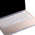 JRC 2 In 1 Full Support Sticker + Touchpad Film Computer Full Wrist Support Sticker Set For MacBook Air 13.3 A1369/1466(Champagne Gold)