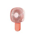 Desktop Fan Detachable Handheld Dormitory Home Out Portable USB Popsicle Fan, Colour: Pink