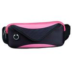 Sports Running Mobile Phone Waterproof Waist Bag, Specification:Under 7 inches(Pink)
