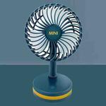 Summer Cool and Flipable Desktop Mini Fan(Sea Mist Blue)
