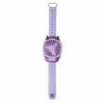 Watch Handheld Mini Fan(Purple)