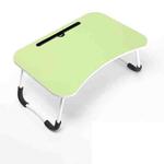 USB Folding Computer Desk With Fan & Lamp, Size: 60x40x28cm(Eye Grotection Green)