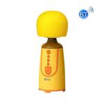 SUOAI MC11 Wireless Voice Changing Mobile Phone Bluetooth Singing Microphone, Colour: Tulip Yellow