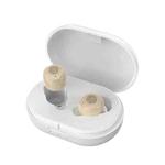 GM-305 Binaural Magnetic Rechargeable Hearing Aid Wireless Elderly Voice Amplifier (Flesh + White)