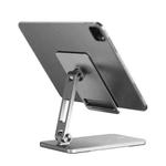 Xiaotian X21 Mobile Phone Tablet Adjustable Bracket Aluminum Alloy Multi-Function Bracket(Very Light Silver)