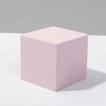 8 PCS Geometric Cube Photo Props Decorative Ornaments Photography Platform, Colour: Large Light Pink Square