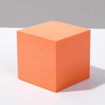 8 PCS Geometric Cube Photo Props Decorative Ornaments Photography Platform, Colour: Large Orange Square