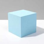 8 PCS Geometric Cube Photo Props Decorative Ornaments Photography Platform, Colour: Large Light Blue Square