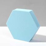 8 PCS Geometric Cube Photo Props Decorative Ornaments Photography Platform, Colour: Large Light Blue Hexagon