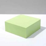 8 PCS Geometric Cube Photo Props Decorative Ornaments Photography Platform, Colour: Small Green Rectangular