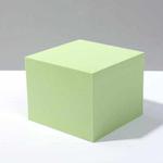 8 PCS Geometric Cube Photo Props Decorative Ornaments Photography Platform, Colour: Large Green Rectangular