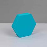 8 PCS Geometric Cube Photo Props Decorative Ornaments Photography Platform, Colour: Small Lake Blue Hexagon