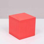 8 PCS Geometric Cube Photo Props Decorative Ornaments Photography Platform, Colour: Small Red Square