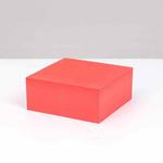 8 PCS Geometric Cube Photo Props Decorative Ornaments Photography Platform, Colour: Small Red Rectangular