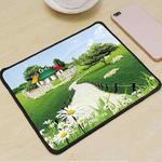 8 PCS Thickened And Enlarged Cartoon Mouse Pad Computer Desk Mat, Size: 26 x 21cm(Mushroom Room)