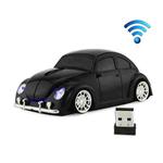 CM0010B 1200 DPI 3-keys Car Shape Wireless Mouse(Black)