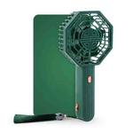 UP030 Mini Handheld Fan Retro Portable Silent Small Fan(Green)