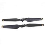 Sunnylife MV-8330F2 2 Pairs Low Noise Foldable Quick-Release Propellers for DJI Mavic Pro(Gold Stripe)