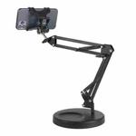 Lazy Phone Tablet Computer Stand Bedside Desktop Multifunctional Cantilever Live Selfie Photography Stand, Specification: Strengthened + Phone Clip