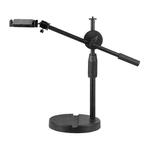 Phone Live Support LED Fill Light Video Recording Desktop Still Life Painting And Calligraphy Food Overhead Photography Support, Specification: 55CM Bracket + Phone Clip