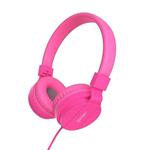 Gorsun GS-778 Mobile Phone Music Headset Wired Laptop Children Headphones(Rose Red)