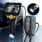 Industrial Dual-Lens Endoscope HD Handheld Screen Pipe Car Inspection Tool, Specification: Line Length 10m