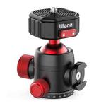 Ulanzi U100 Claw Quick Release Ball-Head Tripod Adapter 360 Degree Rotation with Cold Shoe Base Mount