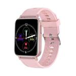 T10 Pro 1.65 Inch Smart Bracelet Heart Rate Blood Pressure Oxygen Body Temperature Monitoring Dial Watch(Pink)