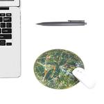 5 PCS Round Soft Rubber Planet Mouse Pad Computer Pad, Size: 250 x 250 x 3mm(Earth Night)