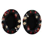 2 PCS Headset Sponge Cover For BOSE QC15 / QC3 / QC2 / QC25 / AE2 / AE2i(Print Color + Black)