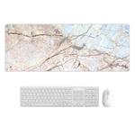 300x700x4mm Marbling Wear-Resistant Rubber Mouse Pad(Modern Marble)