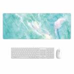 300x700x5mm Marbling Wear-Resistant Rubber Mouse Pad(Cool Marble)