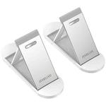 Oatsbasf 03488 Six Files Free Adjustment Notebook Bracket Portable Folding Stable Cooling Bracket(White)