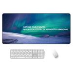 400x900x3mm AM-DM01 Rubber Protect The Wrist Anti-Slip Office Study Mouse Pad( 25)