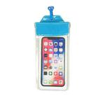 2 PCS PVC Waterproof Phone Bag Touch Screen TPU Drifting Swimming Phone Waterproof Bag(Blue)