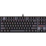 Redragon K552 Single Color Backlight Gaming 87-Keys Mechanical Keyboard, Cable Length: 1.8m(Black)